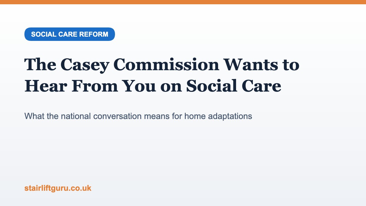 Casey Commission national conversation on social care and home adaptations Casey Commission national conversation on social care and home adaptations