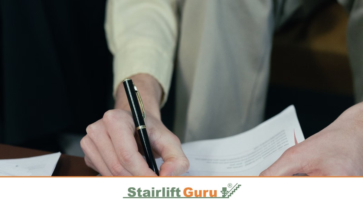 Filling in a form with a pen