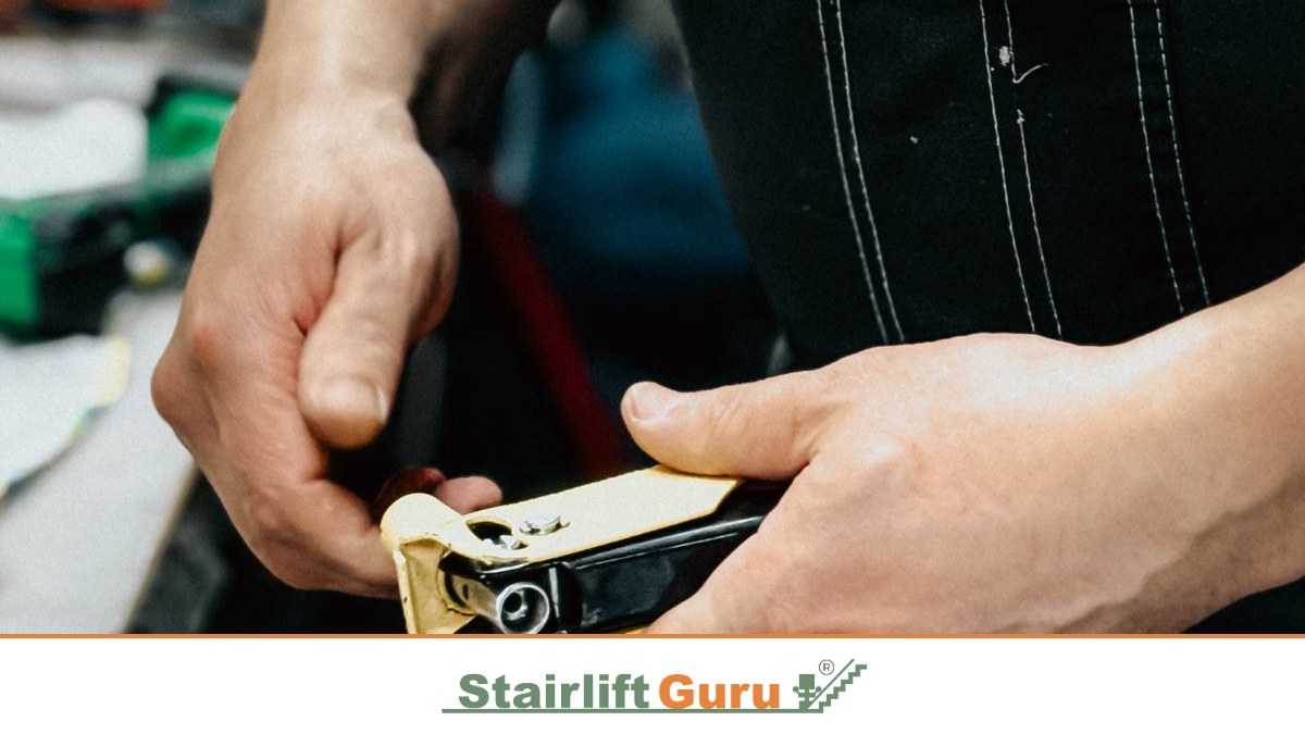 Stairlift Guru technician featured image 4 Technician with tools at work